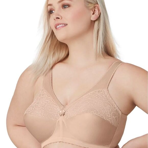 COPY - Glamorise Magic Lift Original Support Wire Free Bra Sz 38G NWT - Picture 1 of 7